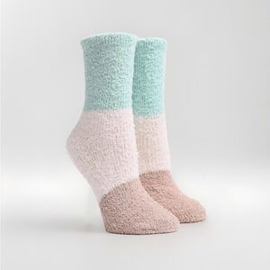 Cozy Colorblock Socks 2pck
